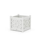 POLYWOOD Chinoiserie Large Square Planter Box — White