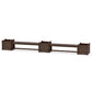 POLYWOOD 60" Nautical Straight Double Planter Bench Set - Large — Kona