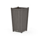 POLYWOOD Vineyard Large Tapered Square Tall Planter Box — Driftwood
