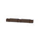 POLYWOOD 48" Country Living Straight Double Planter Storage Bench Set — Kona
