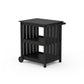 POLYWOOD Vineyard Bar Cart — Black