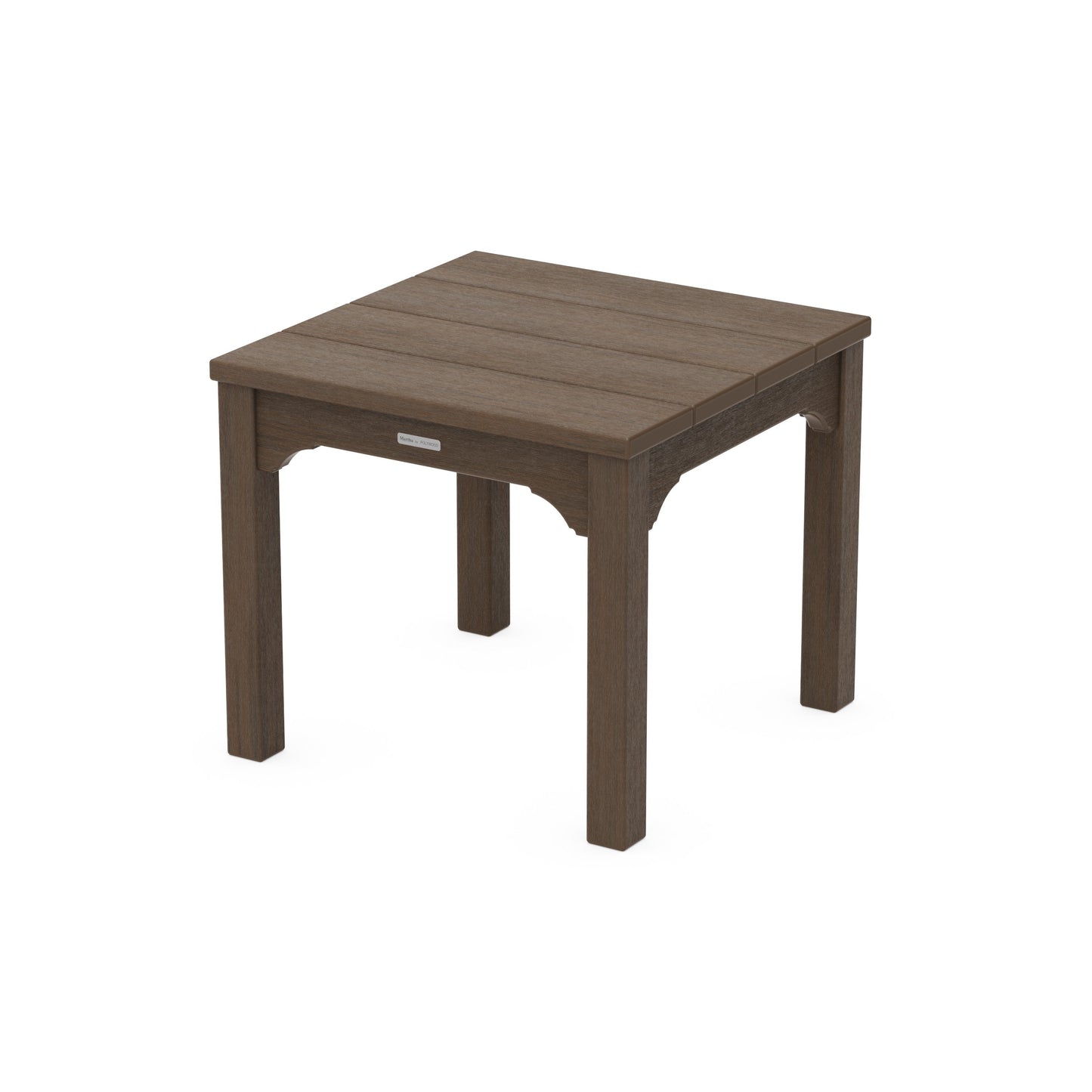 POLYWOOD Chinoiserie End Table — Kona