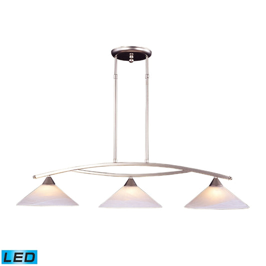 ELYSBURG 43'' WIDE 3-LIGHT LINEAR CHANDELIER - FREE SHIPPING !!!