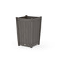 POLYWOOD Vineyard Large Tapered Square Planter Box — Driftwood