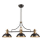 CHADWICK 47'' WIDE 3-LIGHT LINEAR CHANDELIER - FREE SHIPPING !!!