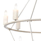 WHITE STONE 40'' WIDE 12-LIGHT CHANDELIER - FREE SHIPPING !!!