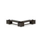 POLYWOOD 48" Vineyard L- Shaped Planter Bench Corner Set — Vintage Coffee