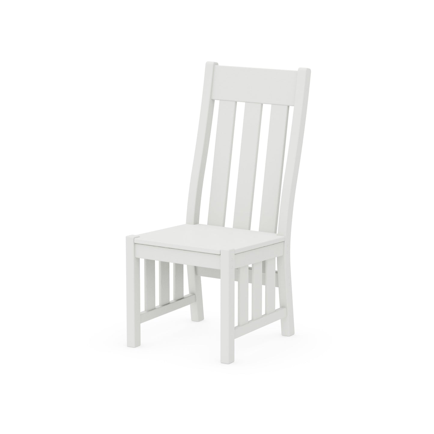 POLYWOOD Acadia Dining Side Chair — Vintage White