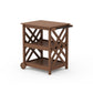 POLYWOOD Wovendale Bar Cart — Teak