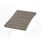 POLYWOOD 400 Series Straight Adirondack Connecting Table — Driftwood