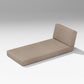 POLYWOOD Latitude Modular Chaise Seat/Back Combo — Spiced Burlap