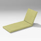 POLYWOOD Estate Chaise Lounge Full Cushion — Chartreuse Boucle