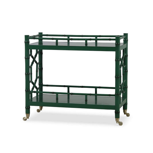 Bramble Grosvenor Drinks Trolley in Jade Green