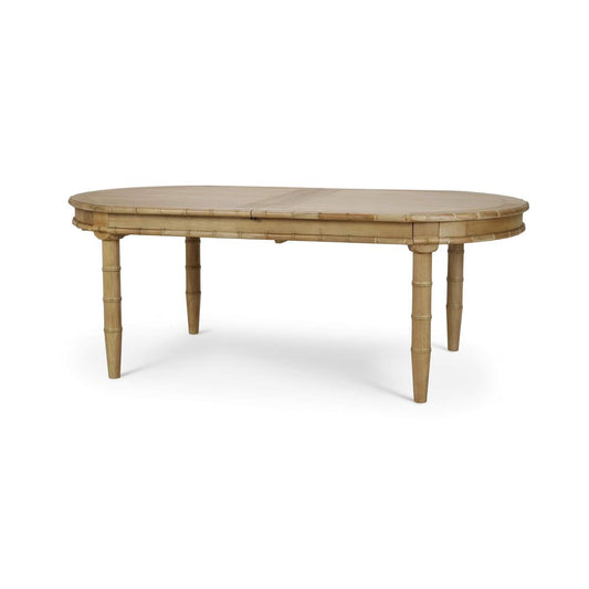 Bramble Grosvenor Butterfly Oval Extension Dining Table 80- 102" in Fruitwood