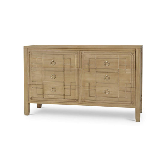 Bramble Knightsbridge 6 Drawer Dresser in Fruitwood