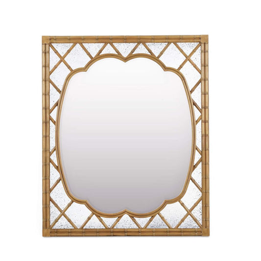 Bramble Biarritz Mirror in Antique French Oak