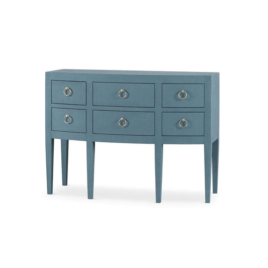 Bramble Seville Server Wrapped in Azure Linen