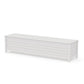 POLYWOOD Nautical 72" Storage Bench — Vintage White