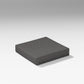 POLYWOOD Latitude Modular Ottoman Seat Cushion — Ash Charcoal