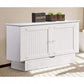 Arason Original Creden-ZZZ QUEEN Cottage White Murphy Cabinet Bed FREE SHIPPING !!!