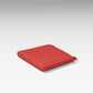 POLYWOOD Latitude Dining Chair Quick-Dry Seat Pad — Crimson Linen