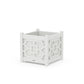 POLYWOOD Chinoiserie Large Square Planter Box — Vintage White
