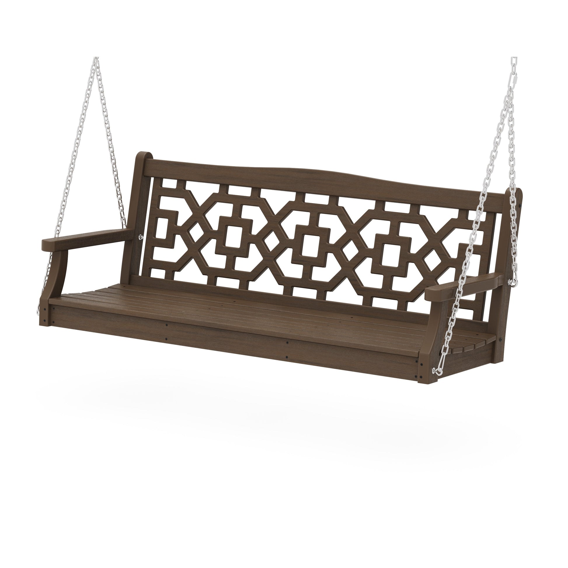 POLYWOOD Chinoiserie 60" Swing — Kona