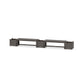POLYWOOD 48" Nautical Straight Double Planter Bench Set — Driftwood
