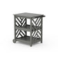 POLYWOOD Chippendale Bar Cart — Slate Grey