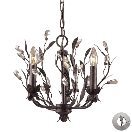 CIRCEO 16'' WIDE 3-LIGHT CHANDELIER  -  FREE SHIPPING !!!