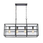 SOLACE 34'' WIDE 4-LIGHT LINEAR CHANDELIER - FREE SHIPPING !!!