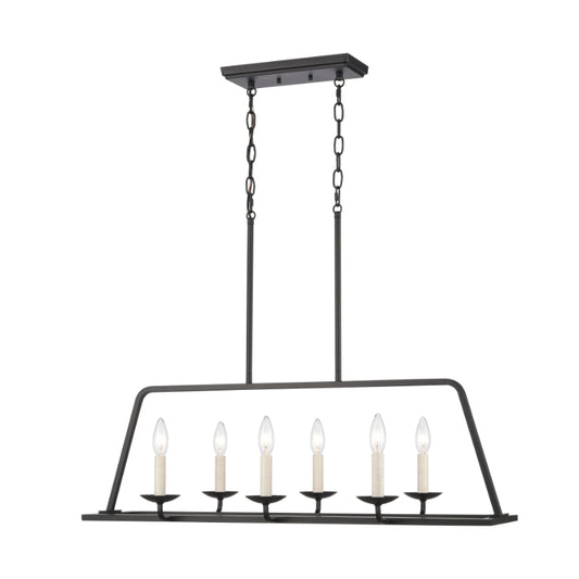ELLISVILLE 34'' WIDE 6-LIGHT CHANDELIER  - FREE SHIPPING !!!