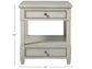 UNIVERSAL - ESCAPE-COASTAL LIVING HOME DRAWER END TABLE