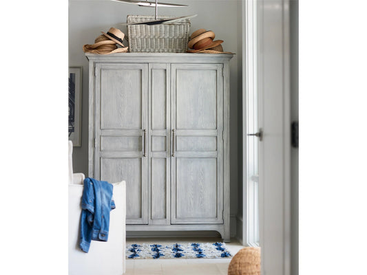 UNIVERSAL - ESCAPE-COASTAL LIVING HOME COLLECTION WIDE UTILITY CABINET
