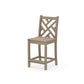 POLYWOOD Chippendale Counter Side Chair — Vintage Sahara