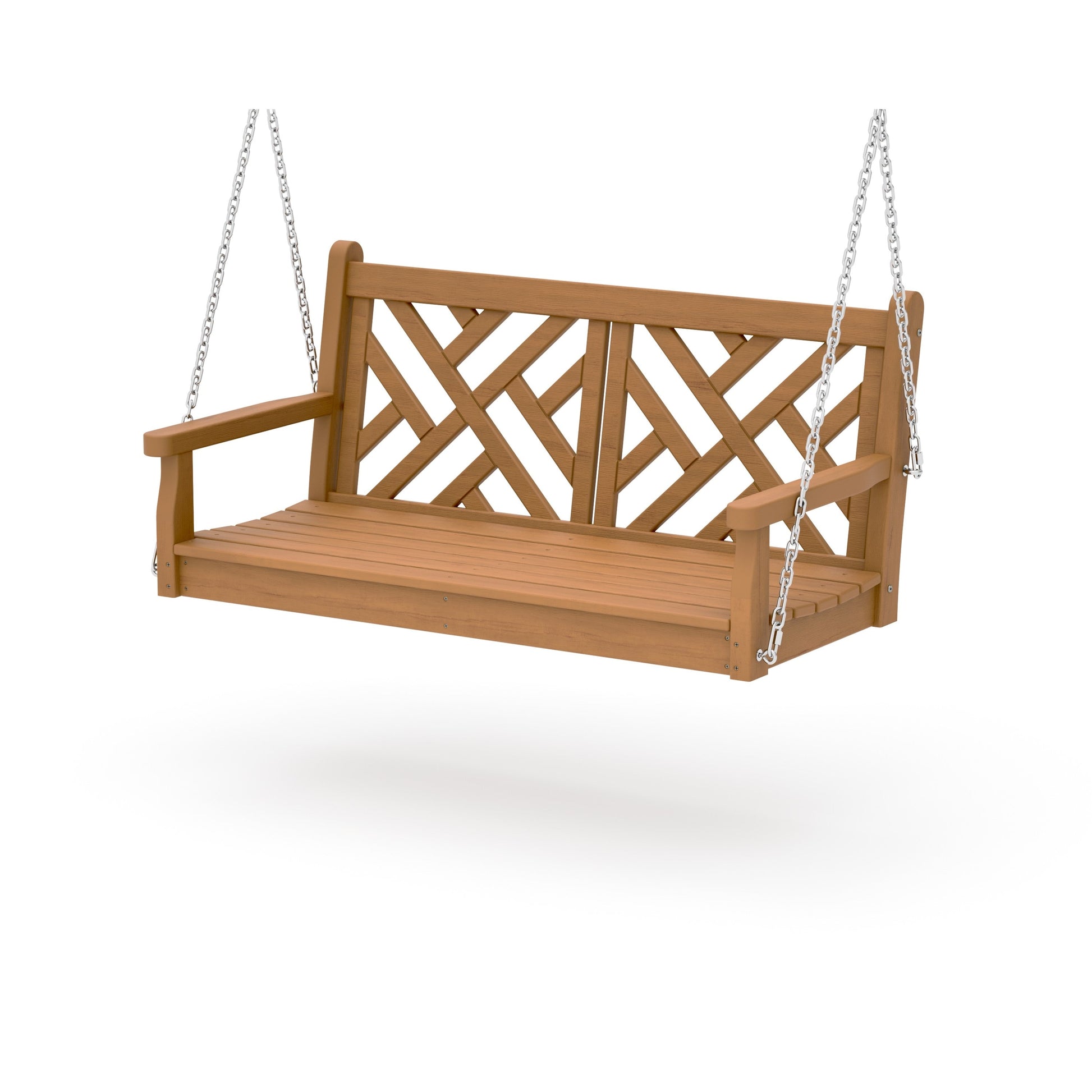 POLYWOOD Chippendale 48" Swing — Natural
