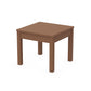 POLYWOOD 22" Square End Table — Teak
