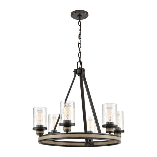 BEAUFORT 24'' WIDE 6-LIGHT CHANDELIER  -  FREE SHIPPING !!!