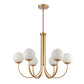 CAROLINE 32'' WIDE 6-LIGHT CHANDELIER  -  FREE SHIPPING !!!