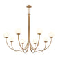 CAROLINE 54'' WIDE 8-LIGHT CHANDELIER  - FREE SHIPPING !!!