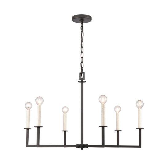 DUNNE 30'' WIDE 6-LIGHT CHANDELIER - FREE SHIPPING !!!