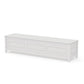 POLYWOOD Country Living 72" Storage Bench — Vintage White