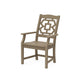 POLYWOOD Chinoiserie Dining Arm Chair — Vintage Sahara