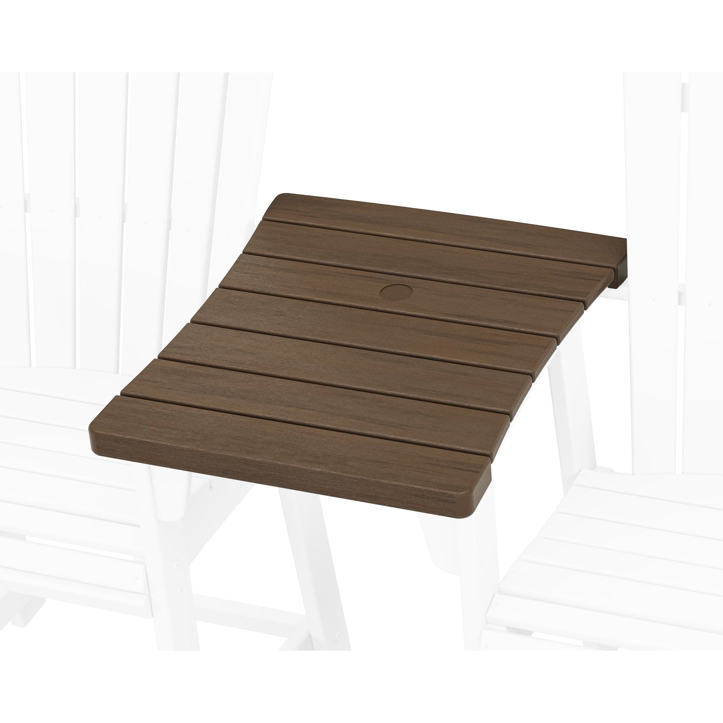 POLYWOOD 600 Series Straight Adirondack Dining Connecting Table — Kona