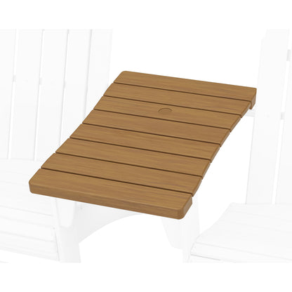 POLYWOOD 600 Series Straight Adirondack Connecting Table — Natural