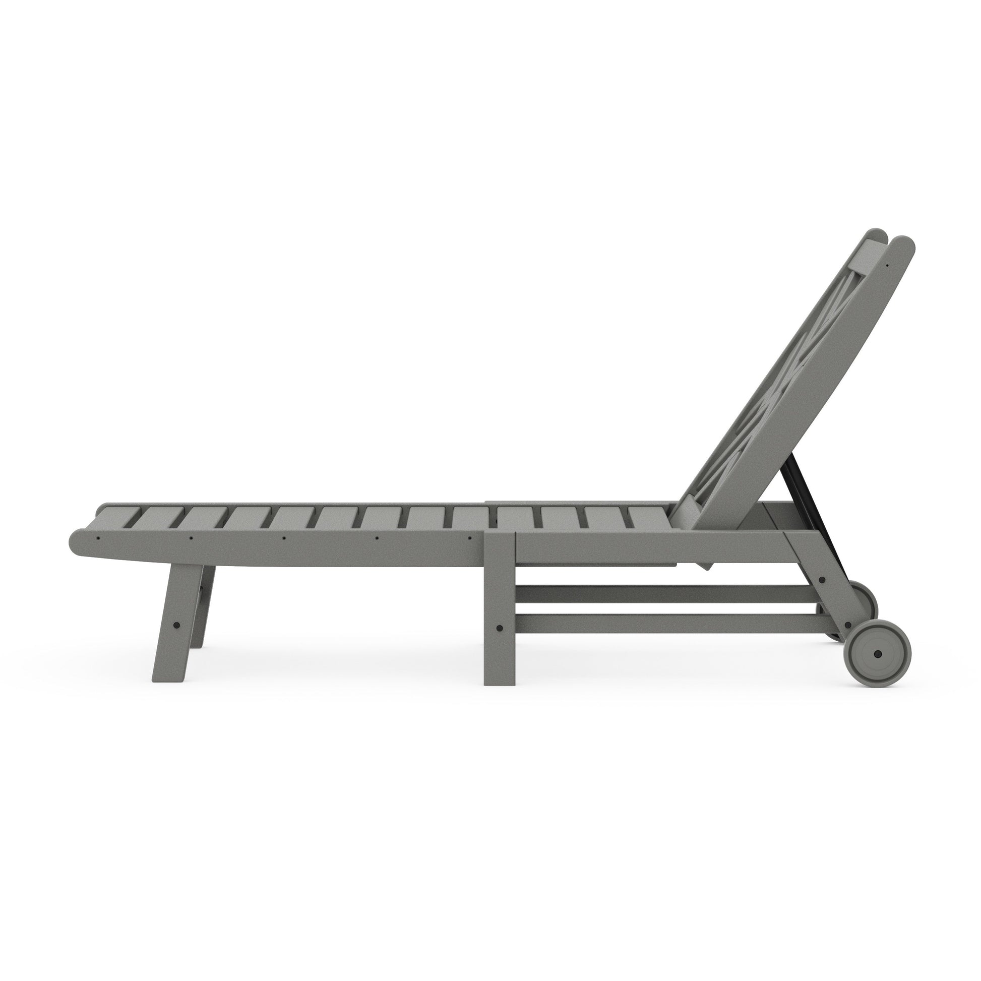 POLYWOOD Chippendale Chaise with Wheels