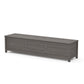POLYWOOD Country Living 72" Storage Bench — Driftwood