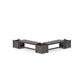 POLYWOOD 48" Vineyard L- Shaped Planter Bench Corner Set — Driftwood