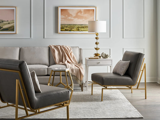 UNIVERSAL - LOVE. JOY. BLISS.-MIRANDA KERR HOME HOLLYWOOD ACCENT CHAIR