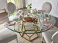 UNIVERSAL - LOVE. JOY. BLISS.-MIRANDA KERR HOME LOVE JOY BLISS ROUND DINING TABLE